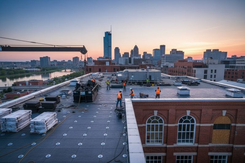 Signs It’s Time For A Flat Roof Replacement